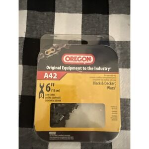 Oregon A42 Chainsaw Chain for 6 In.‎ Bar Fits Black & Decker and Worx